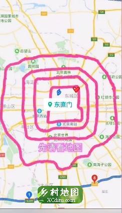 东直门位于北京的东二环，在北京如果住在东直门商圈，乘车到哪里都比较方便哒！ 2_xcditu.com