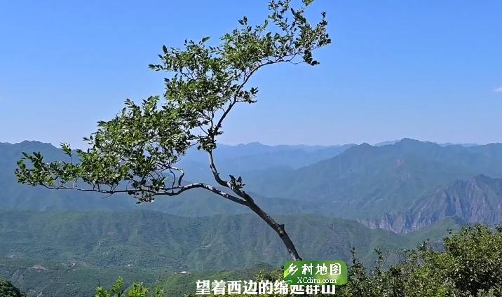 北京门头沟的九龙山，属太行山脉，是一座可以俯瞰北京全景的高山 6_乡村地图网