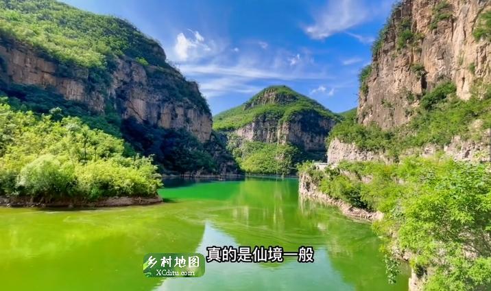 井陉红河大峡谷漂流一日游，夏日激情峡谷漂流好去处2_乡村地图网