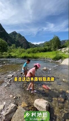 北京延庆发现新晋免费淌水遛娃捞鱼捞吓好去处1_乡村地图网