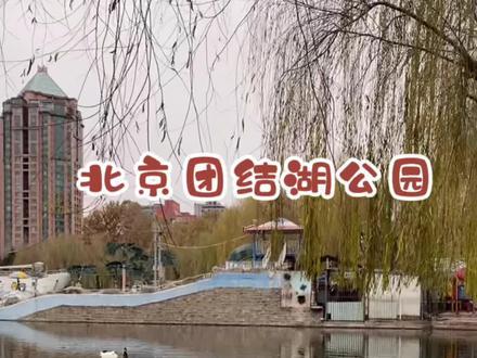 北京团结湖公园。二十多年前家住团结湖公园附近。
